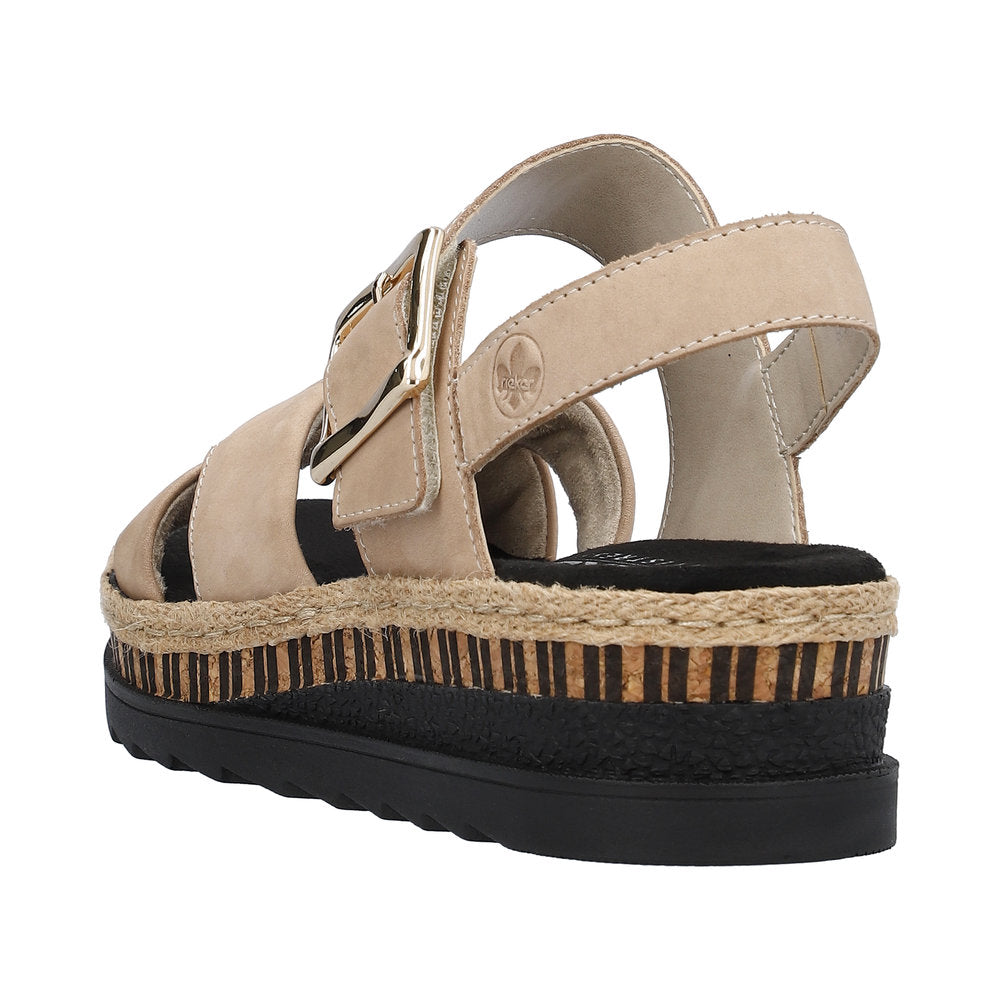 Rieker - Ladies Shoes Sandals Beige (2248)