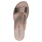 Caprice - Ladies Shoes Sandals Pewter (2250)
