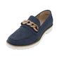 Lunar - Ladies Shoes Loafers Navy (2253)