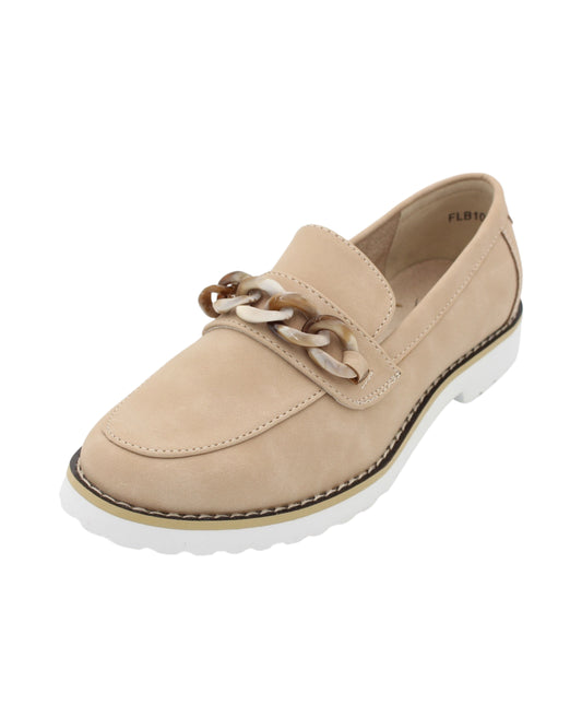 Lunar - Ladies Shoes Loafers Beige (2254)