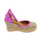Unisa - Ladies Shoes Espadrilles Metallic Pink Multi (2272)