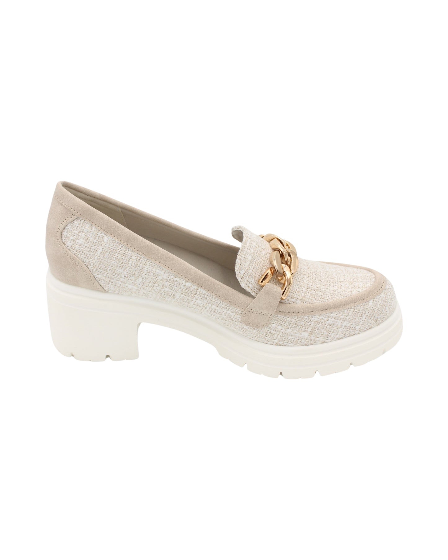 Zanni - Ladies Shoes Loafers Oatmeal Mix (2274)