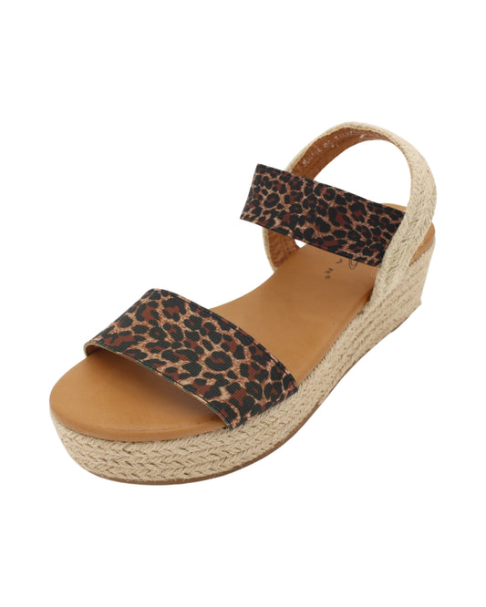 Lunar - Ladies Shoes Sandals Leopard (2284)