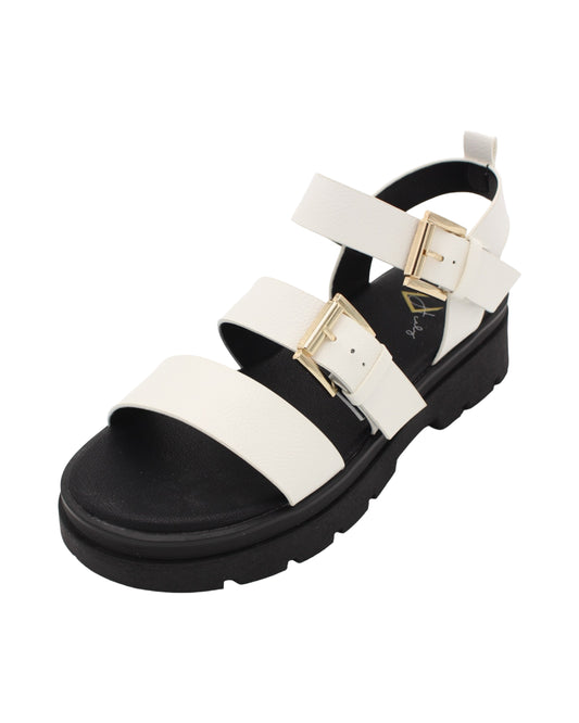 Una Healy - Ladies Shoes Sandals White (2434)