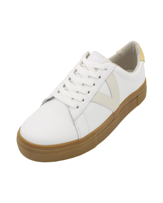 Drilleys - Ladies Shoes Trainers Off White (2440)