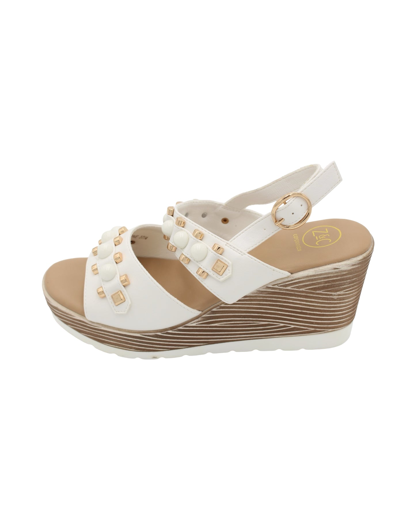 Zanni - Ladies Shoes Sandals White (2449)