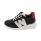 Wonders - Ladies Shoes Trainers Black, Silver (2504)