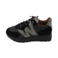 Wonders - Ladies Shoes Trainers Black, Pewter (2507)