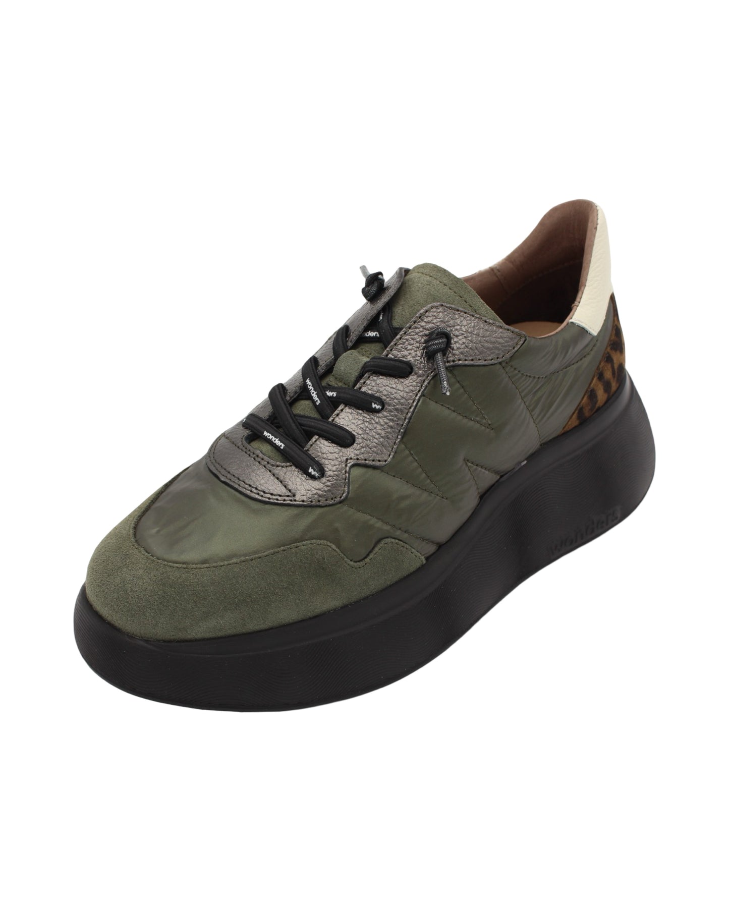 Wonders - Ladies Shoes Trainers Khaki (2510)