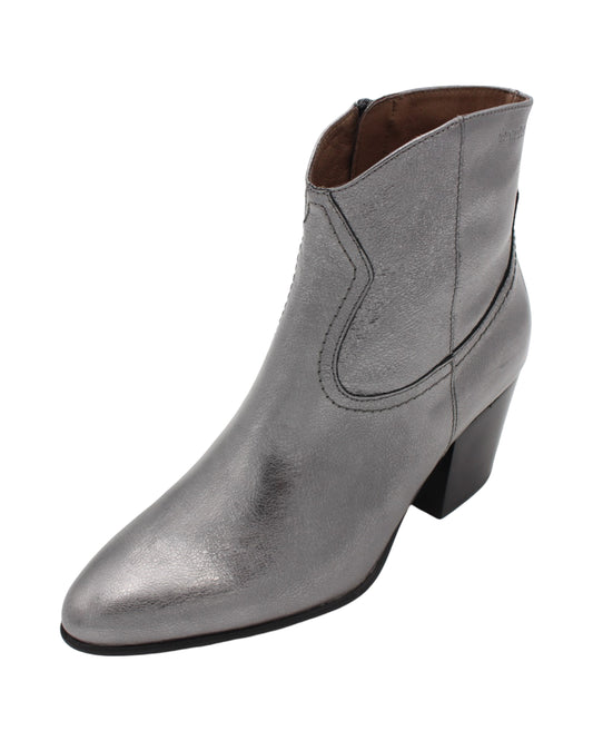 Wonders - Ladies Shoes Ankle Boots Pewter (2515)
