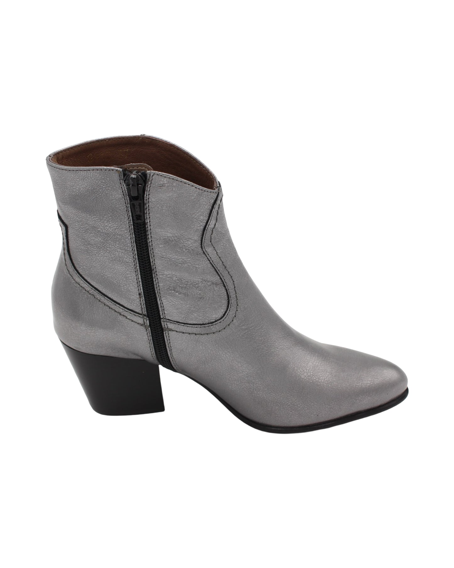 Wonders - Ladies Shoes Ankle Boots Pewter (2515)