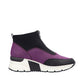 Rieker - Ladies Shoes Ankle Boots Purple, Black (2518)