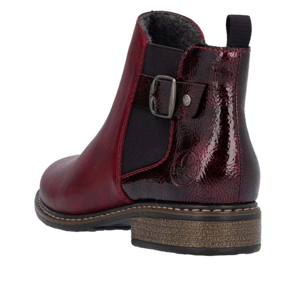 Rieker burgundy ankle boots online