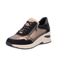 Rieker - Ladies Shoes Trainers Bronze, Beige, Black (2524)