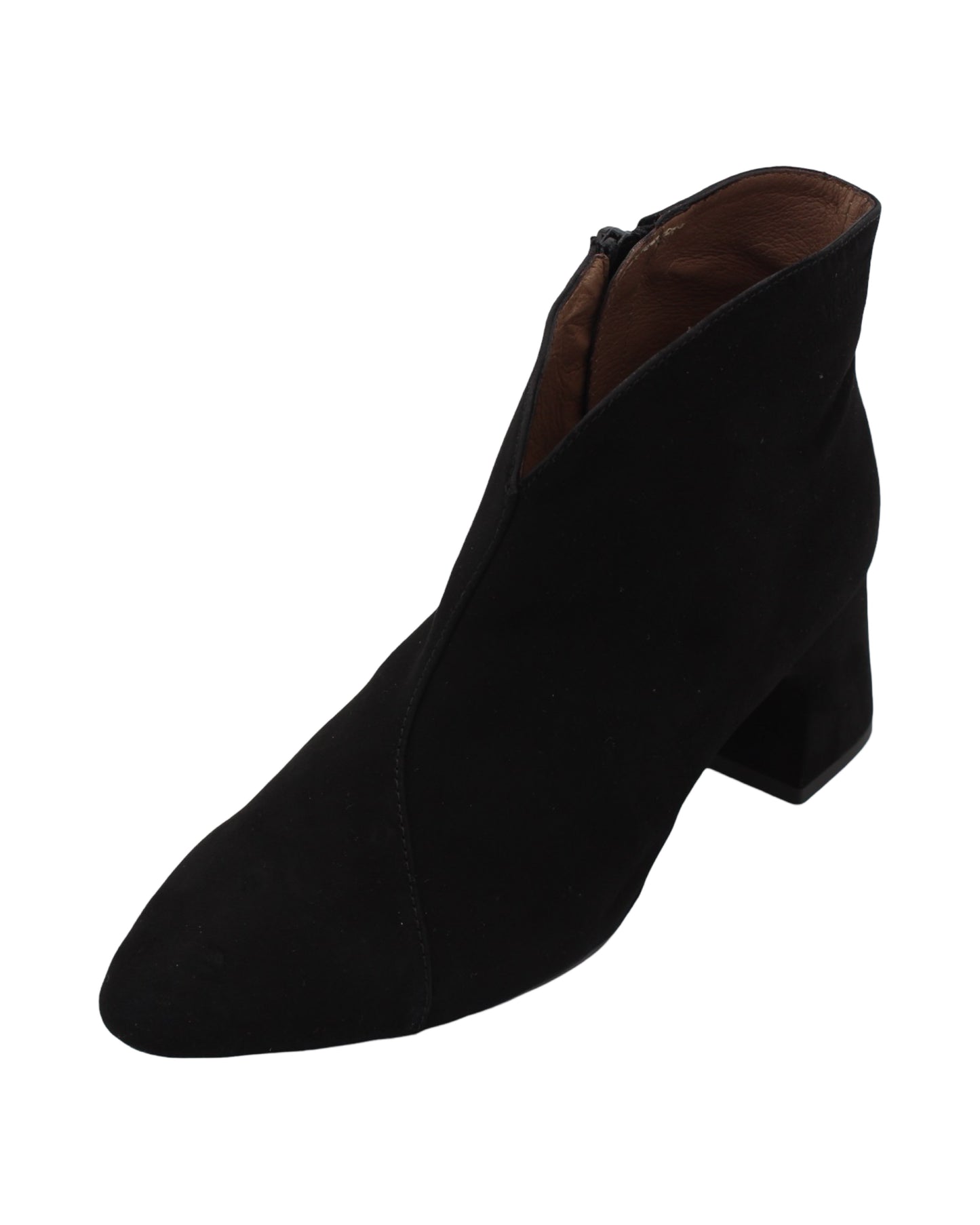 Wonders - Ladies Shoes Ankle Boots Black Suede (2563)