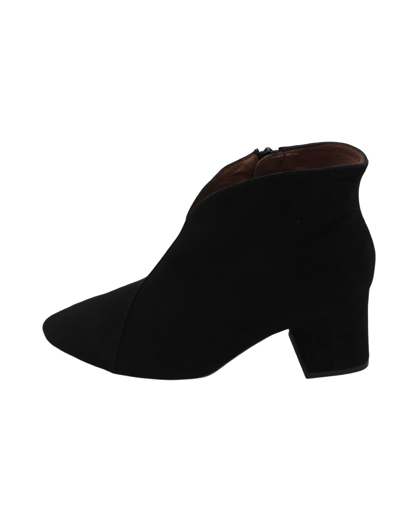 Wonders - Ladies Shoes Ankle Boots Black Suede (2563)