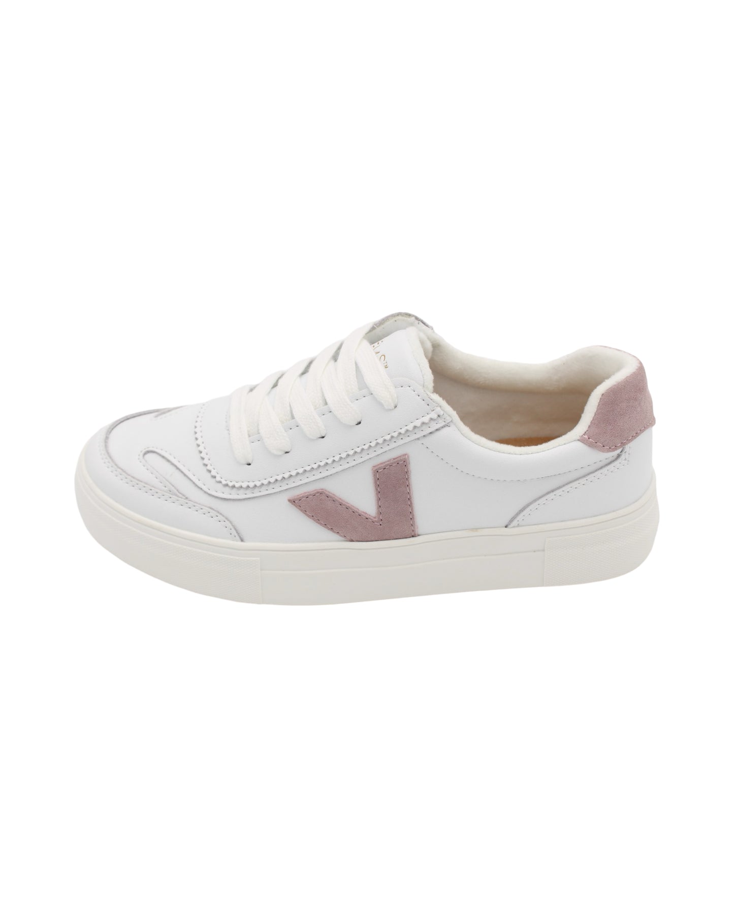 Drilleys - Ladies Shoes Trainers White, Pink (2573)