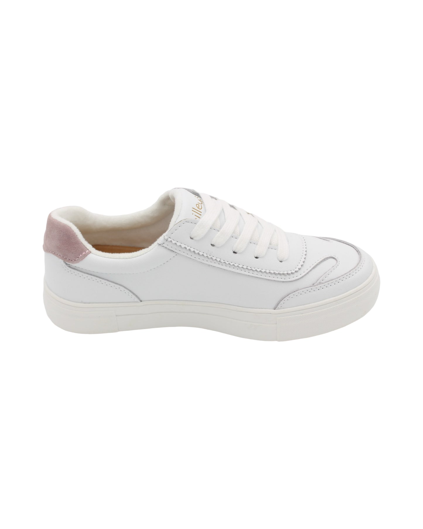 Drilleys - Ladies Shoes Trainers White, Pink (2573)