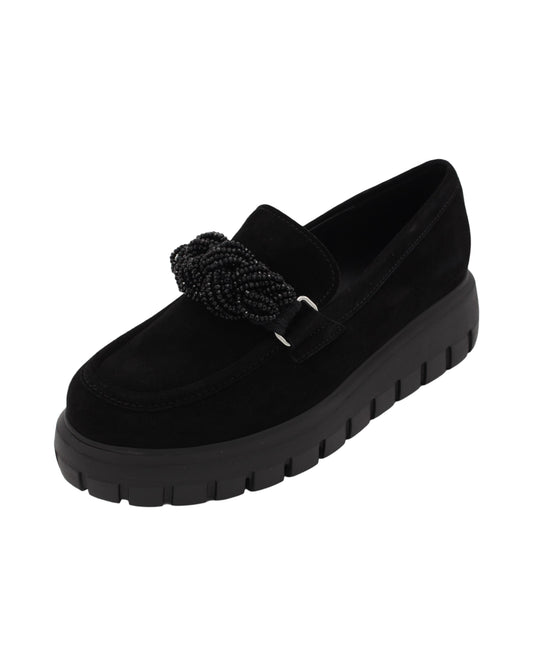 Gabor - Ladies Shoes Loafers Black (2576)