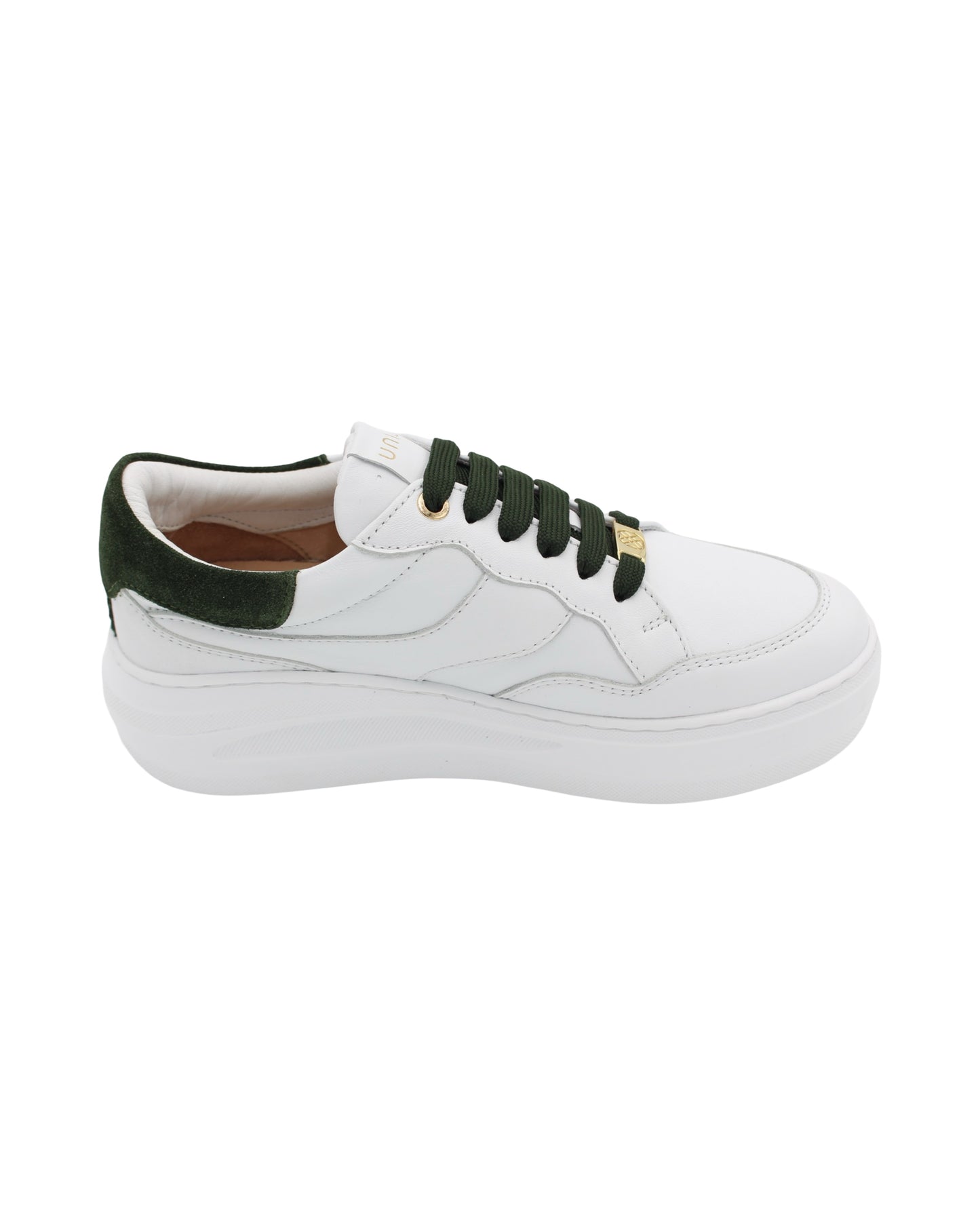 Unisa - Ladies Shoes Trainers White, Green (2587)