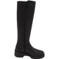 Unisa - Ladies Shoes Long Boots Black (2588)