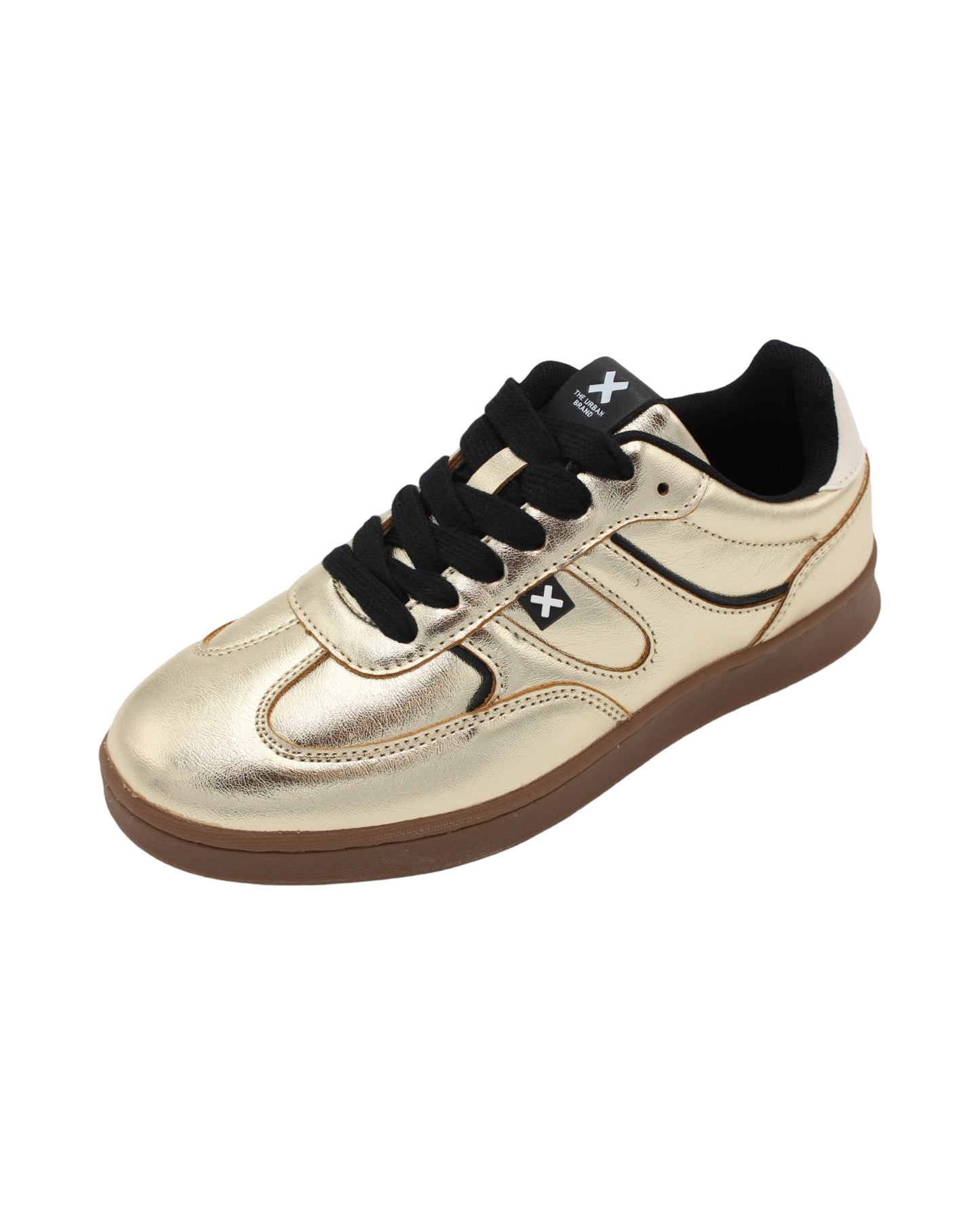 Xti - Ladies Shoes Trainers Gold (2593)