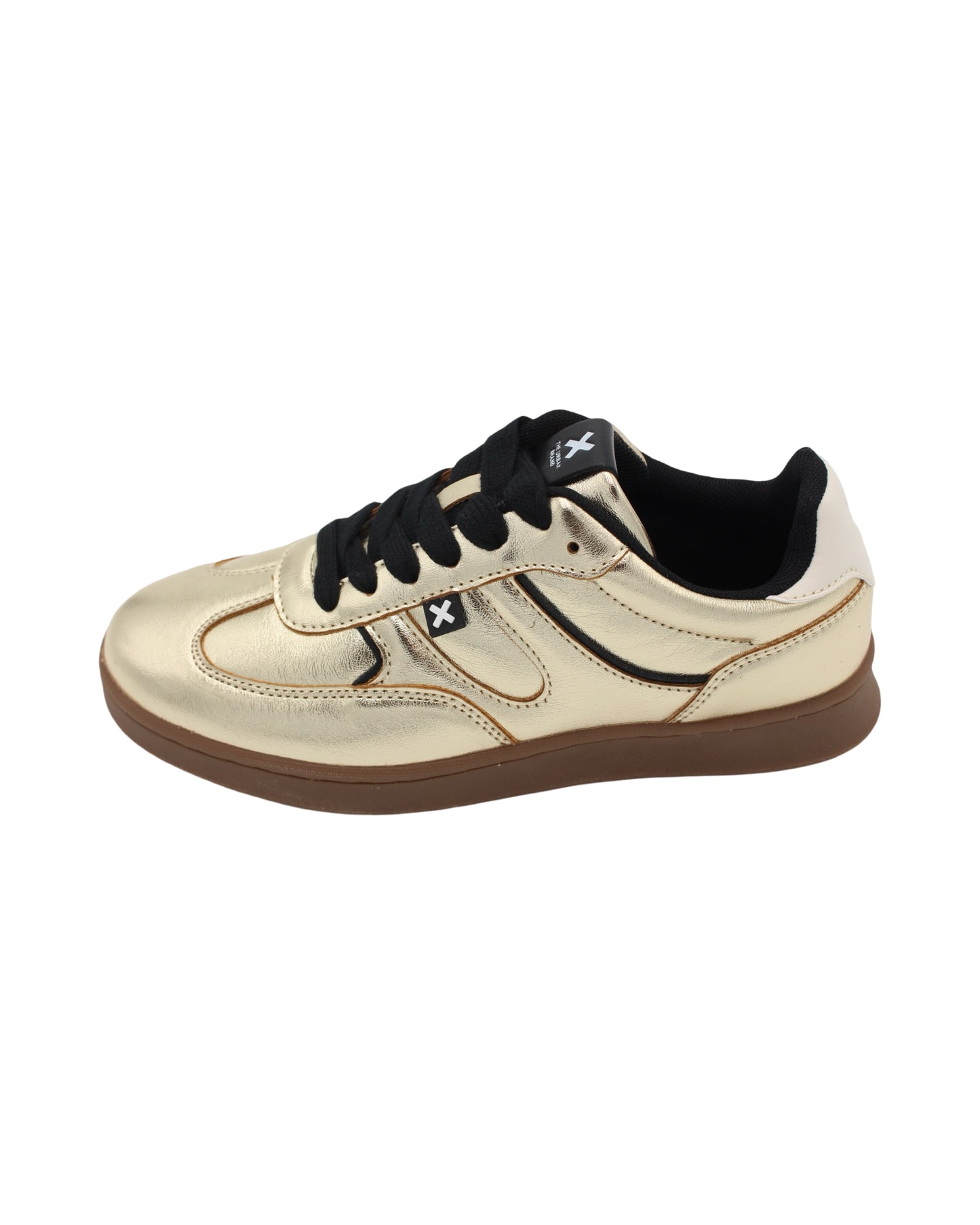 Xti - Ladies Shoes Trainers Gold (2593)