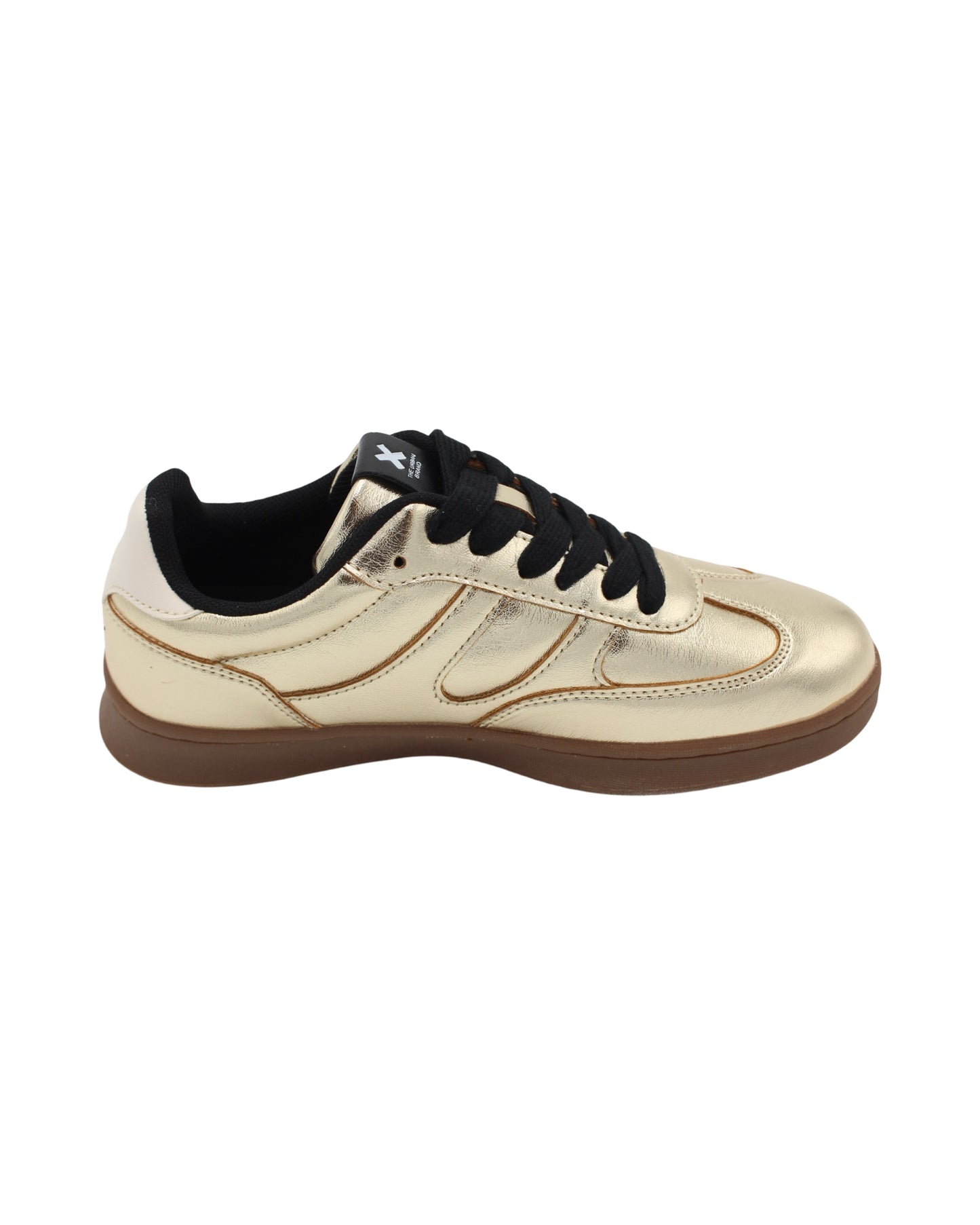 Xti - Ladies Shoes Trainers Gold (2593)