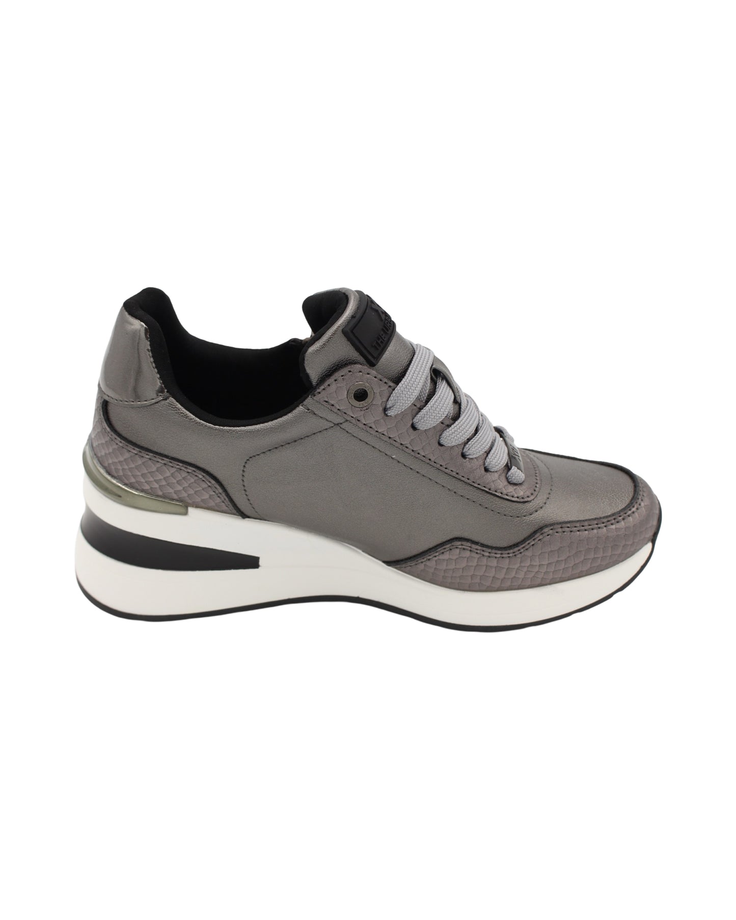 Xti - Ladies Shoes Trainers Pewter (2597)