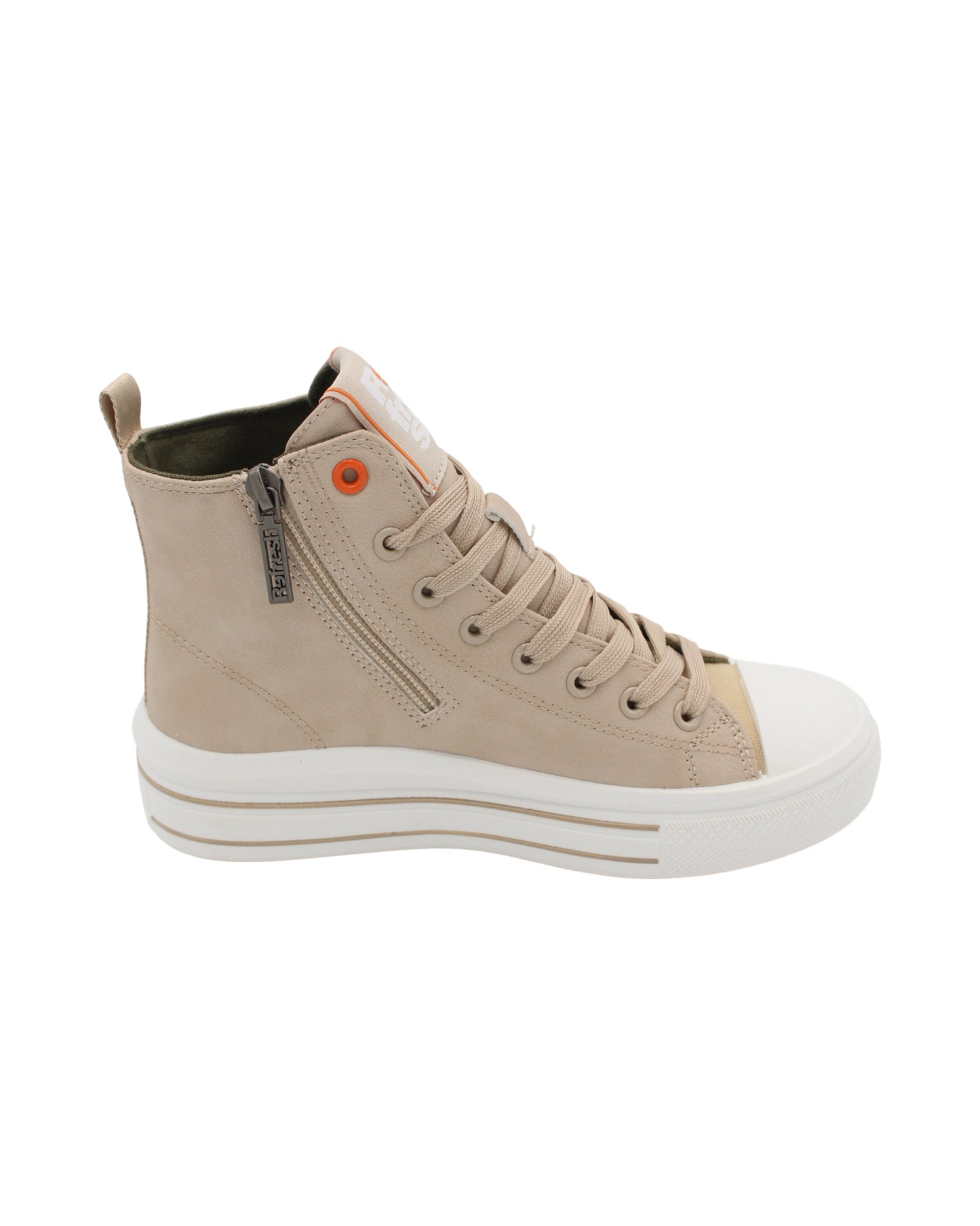 Refresh - Ladies Shoes Trainers Beige (2600)