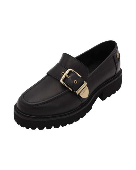 Carmela - Ladies Shoes Loafers Black (2603)