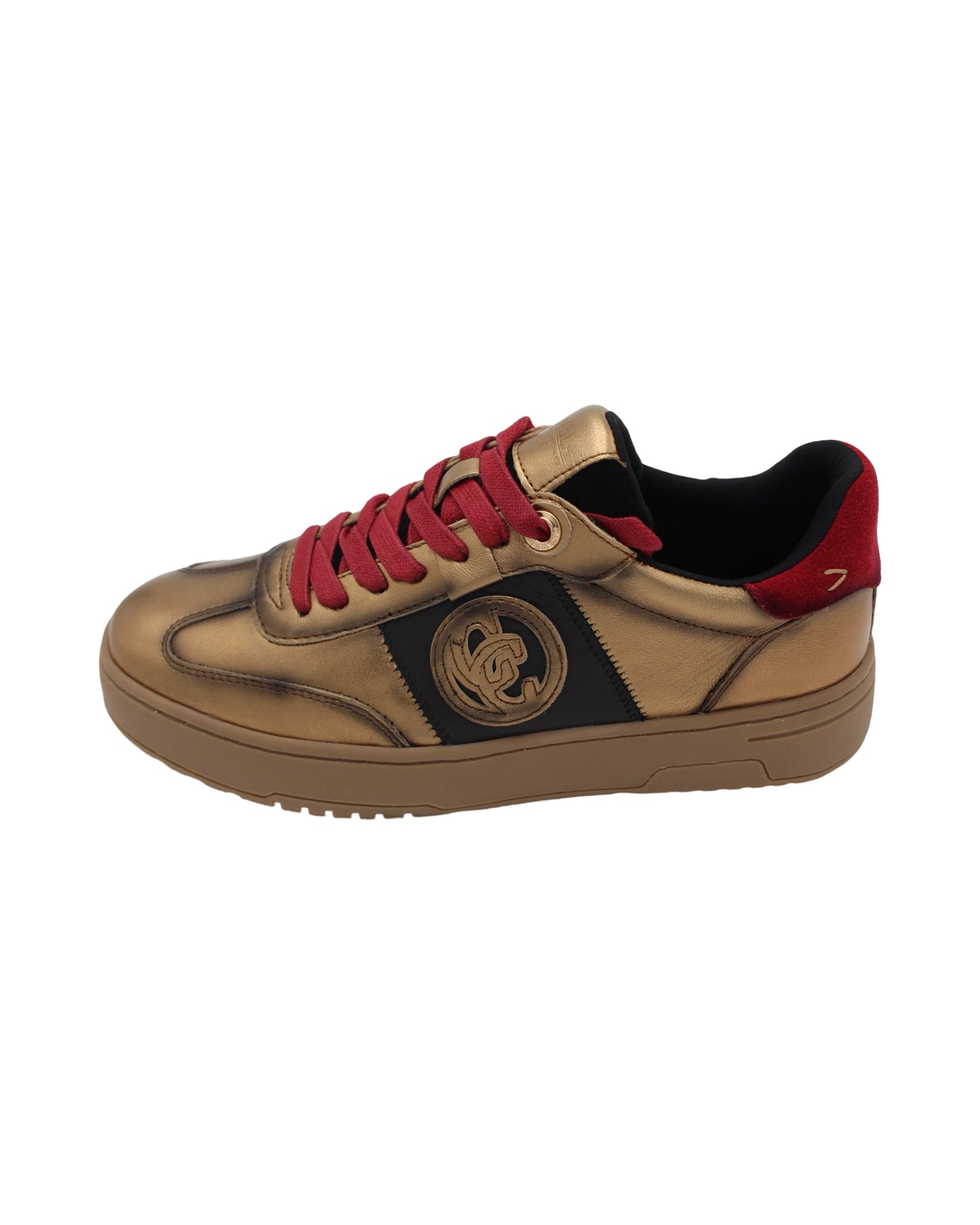 Carmela - Ladies Shoes Trainers Bronze (2604)