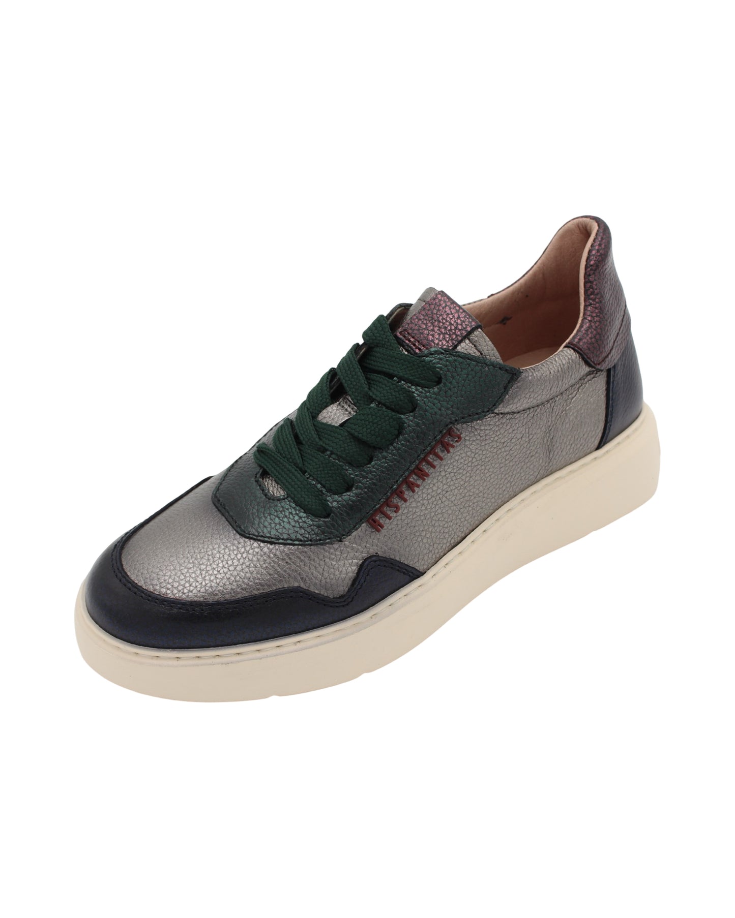 Hispanitas - Ladies Shoes Trainers Pewter,  Green,  Navy (2622)