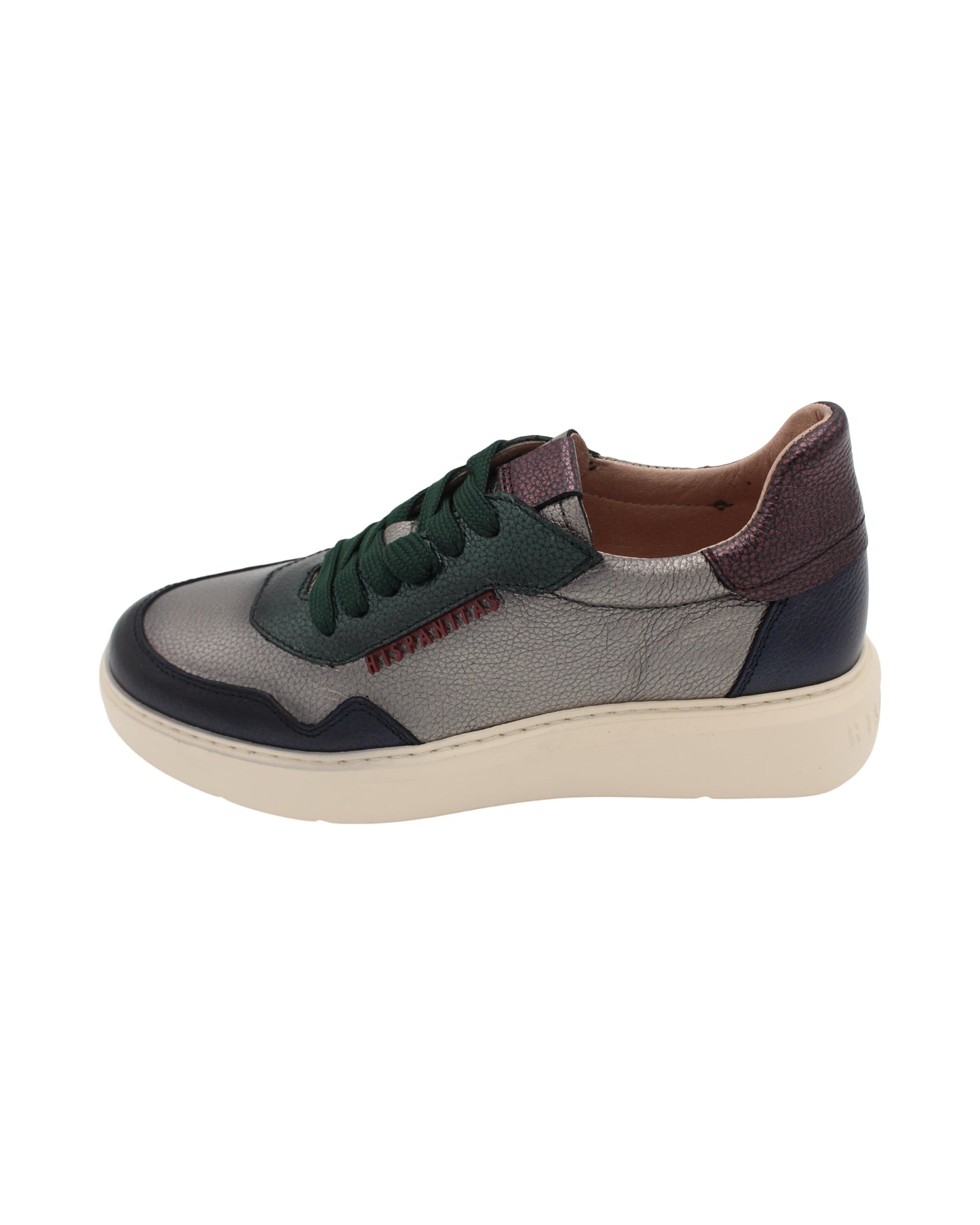 Hispanitas - Ladies Shoes Trainers Pewter,  Green,  Navy (2622)