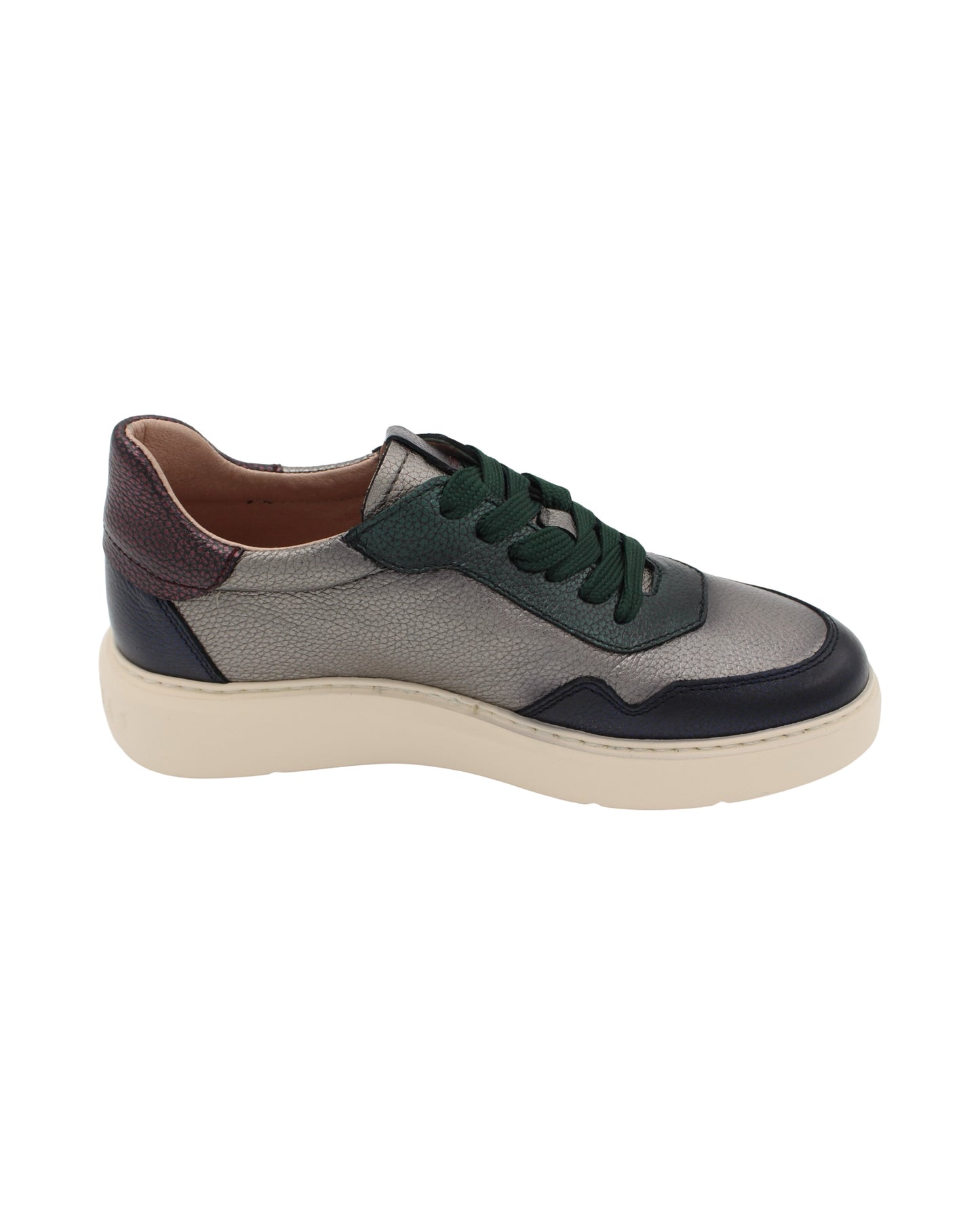 Hispanitas - Ladies Shoes Trainers Pewter,  Green,  Navy (2622)