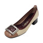 Hispanitas - Ladies Shoes Almond,  Burgundy (2623)