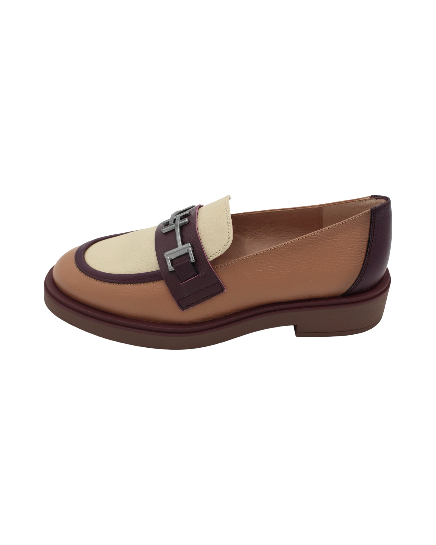 Hispanitas - Ladies Shoes Loafers Almond,  Burgundy (2624)