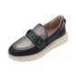 Hispanitas - Ladies Shoes Loafers Pewter,  Navy (2625)