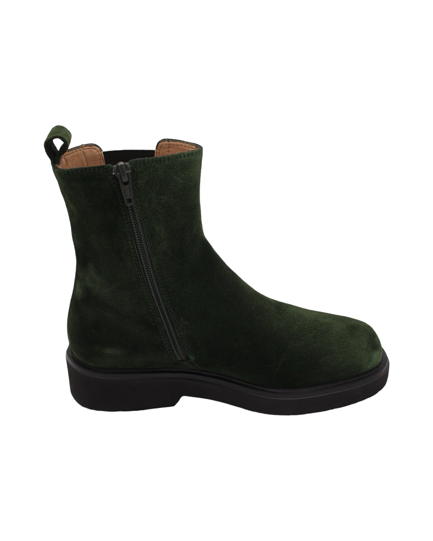 Unisa - Ladies Shoes Ankle Boots Green Suede (2648)