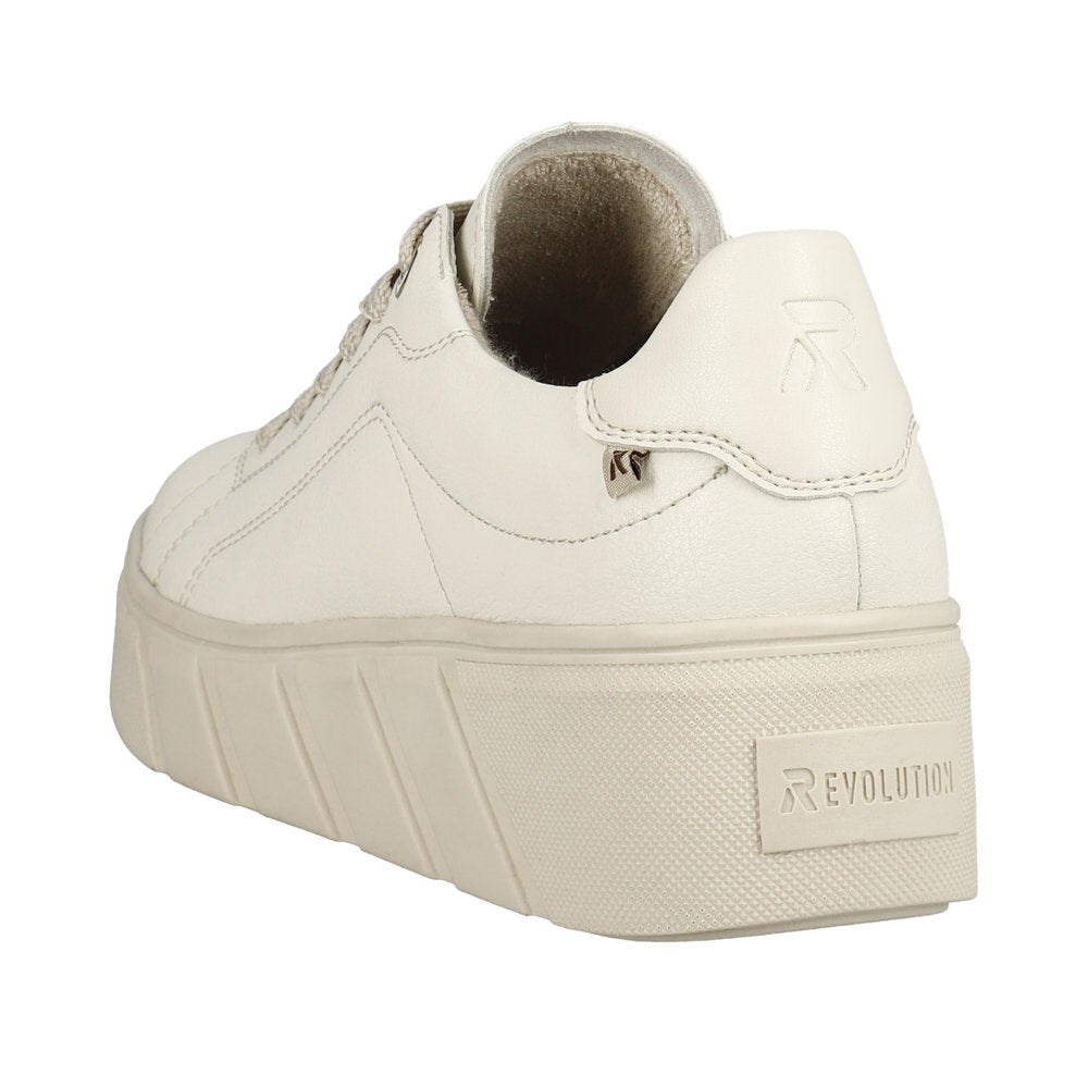 Rieker - Ladies Shoes Trainers Off White (2655)