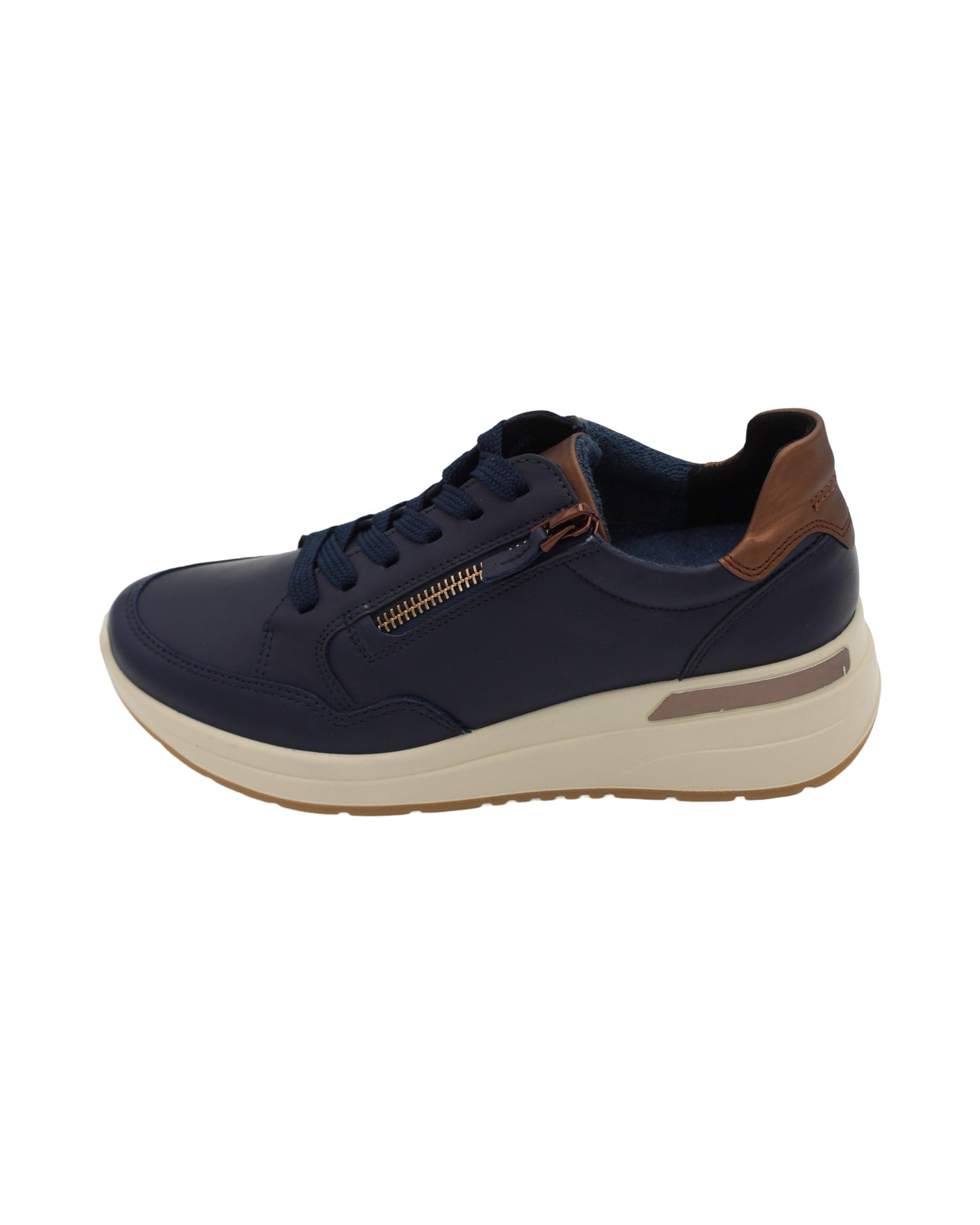 Ara - Ladies Shoes Trainers Navy (2660)