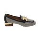 Zanni - Ladies Shoes Loafers Black, Cream (2662)