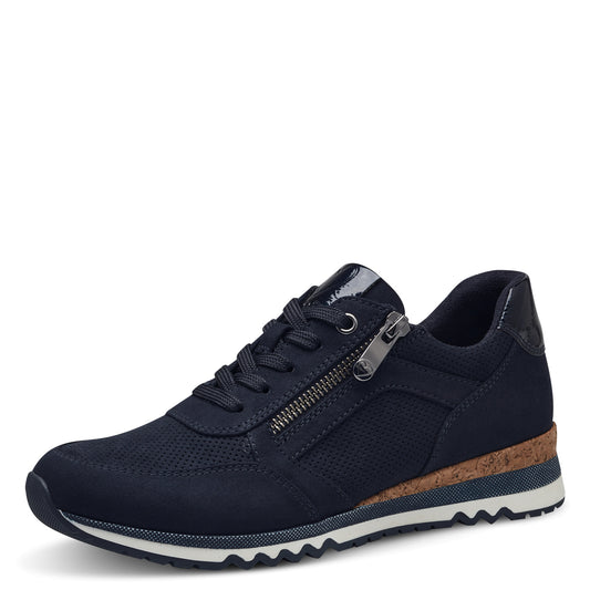 Marco Tozzi - Ladies Shoes Trainers Navy (2673)