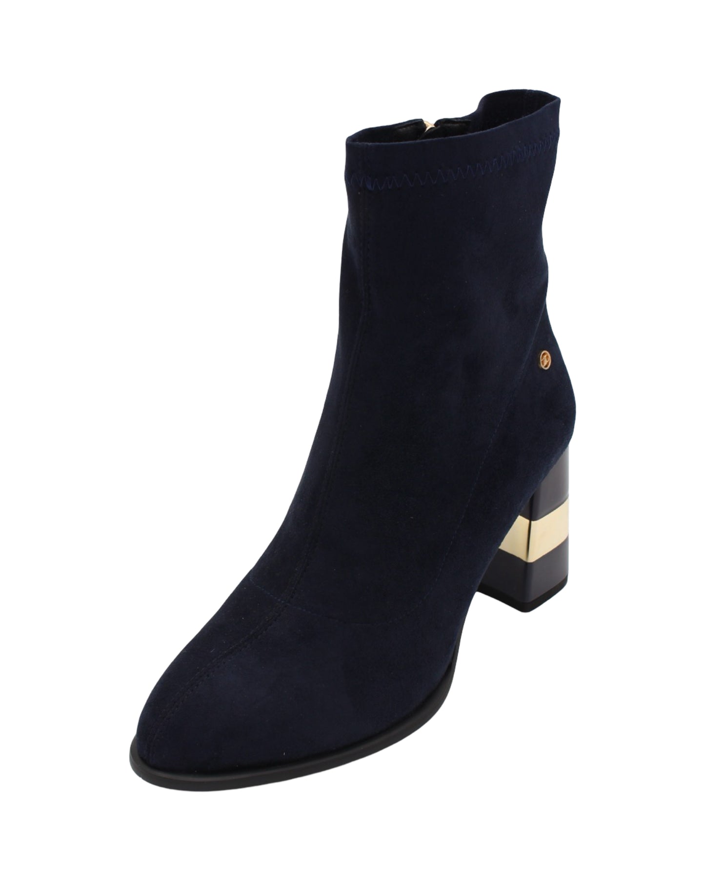 Zanni - Ladies Shoes Ankle Boots Navy (2684)