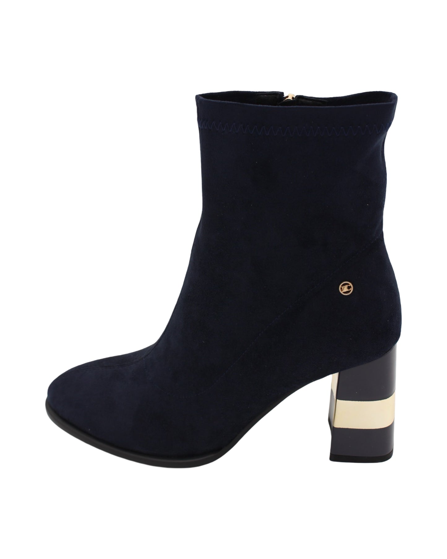 Zanni - Ladies Shoes Ankle Boots Navy (2684)