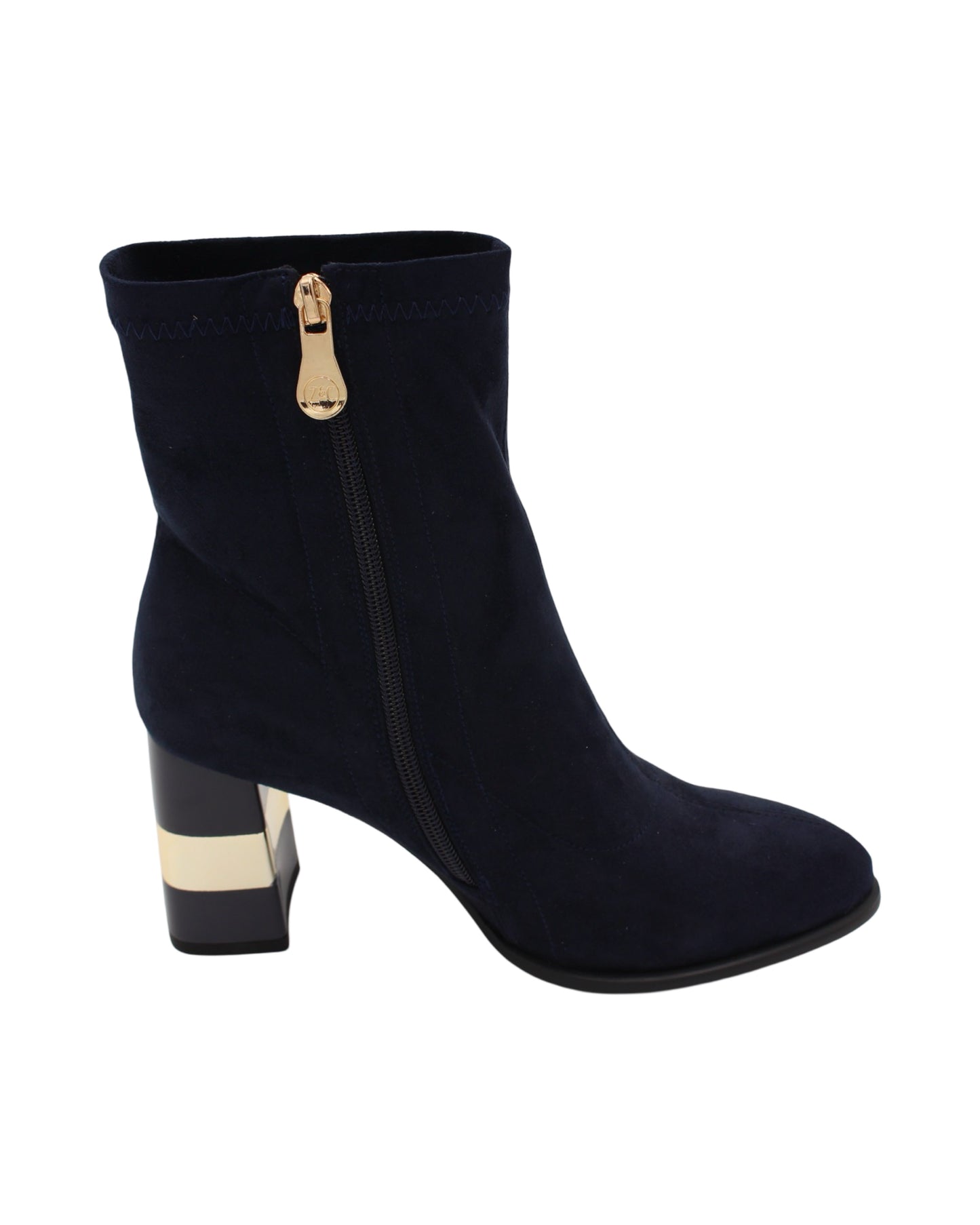 Zanni - Ladies Shoes Ankle Boots Navy (2684)