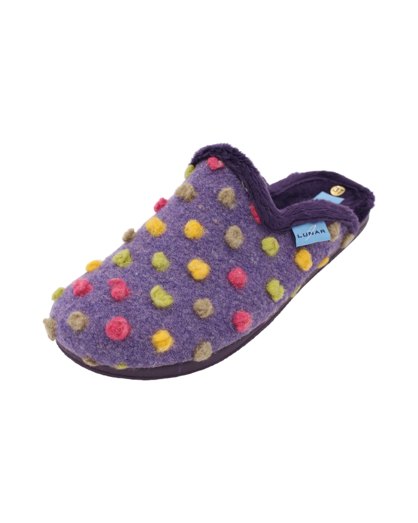 Lunar - Ladies Shoes House Shoe Purple (2698)