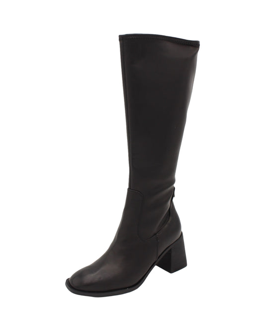 Xti - Ladies Shoes Long Boots Black (2706)