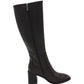 Xti - Ladies Shoes Long Boots Black (2706)