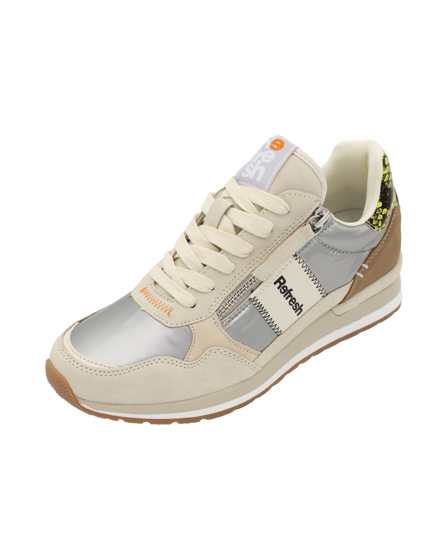 Refresh - Ladies Shoes Trainers Beige (2709)